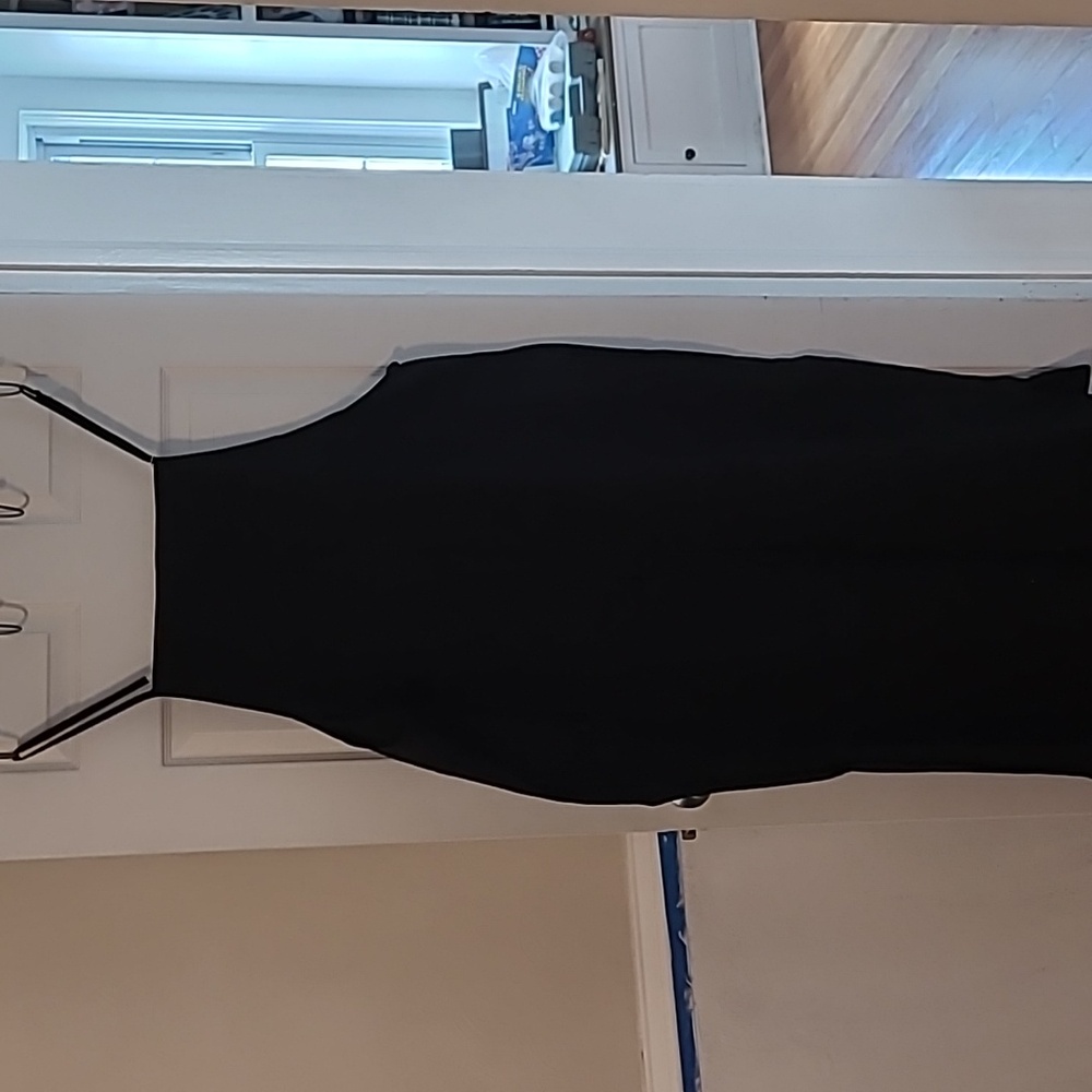 Yesno Black Cotton Jumpsuit
